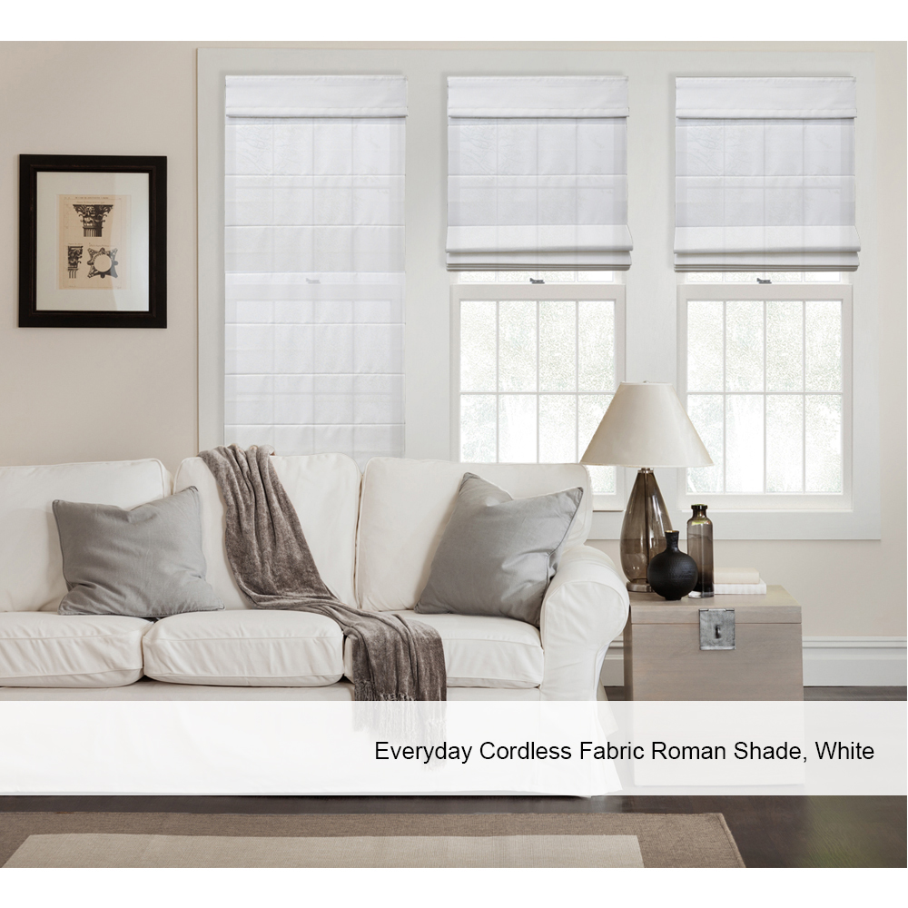 Light Filtering Cordless Roman Shades